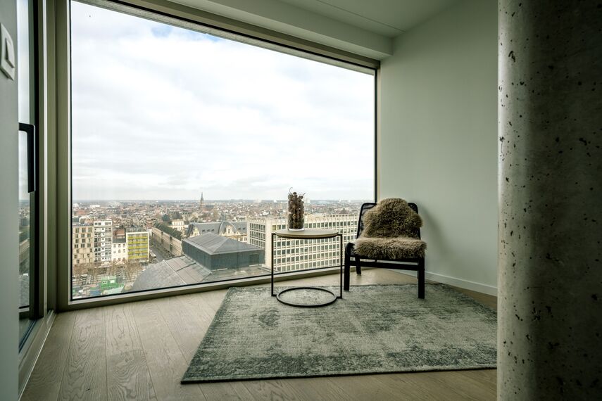 ConceptWall 60 Perete cortina și MasterLine 8 Ferestre - Antwerp Tower situat în Antwerp, België