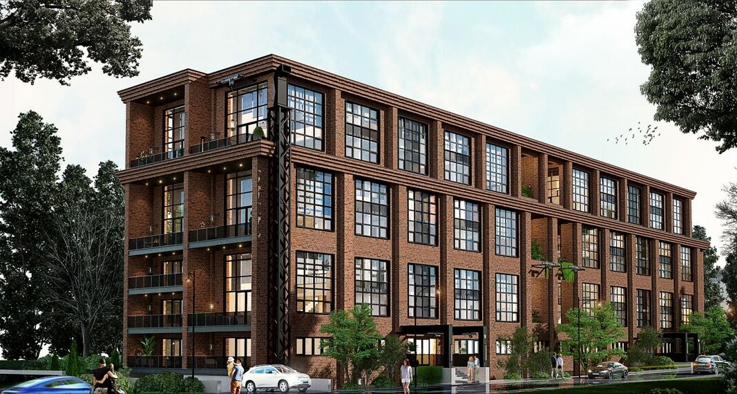 ConceptWall 50 Perete cortina și CS 77 Hidden Vent Fereste - Complex de apartamente Chefalului Lofts situat în Bucharest, România