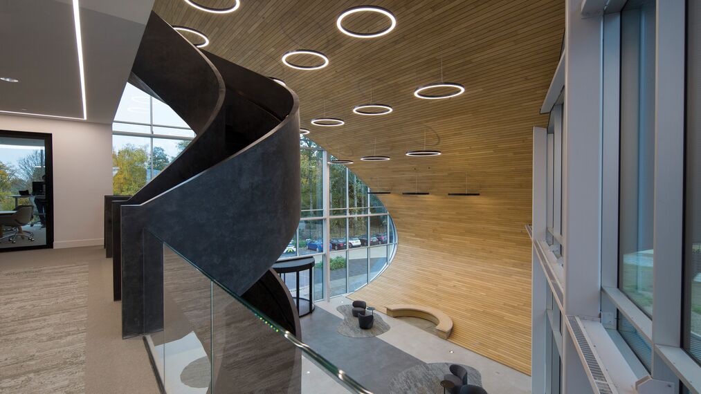 ConceptFolding 77 Sisteme glisante și ConceptWall 50 Perete cortina - Warehouse DC New Logic III situat în Tilburg, Olanda