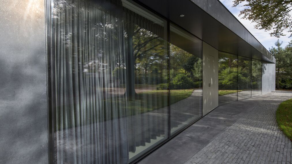 ConceptWall 50 Perete cortina - Villa X situat în Brabant, Olanda