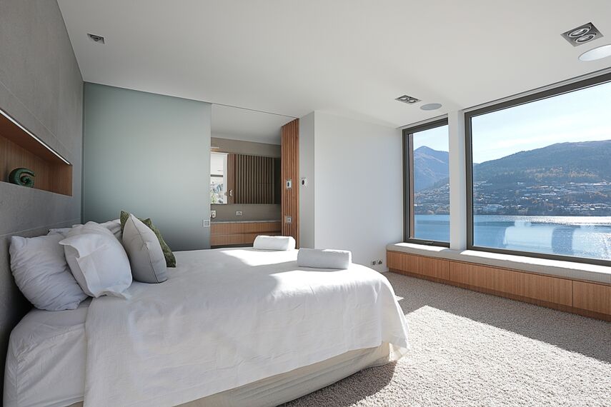 ConceptFolding 77 Sisteme glisante și ConceptSystem 77 Ferestre - Lake Wakatipu House situat în Otago, Noua Zeelanda