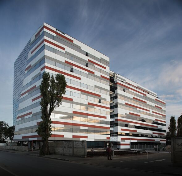ConceptWall 50 Perete cortina - Office building RAMS Business centre situat în Bucharest, România