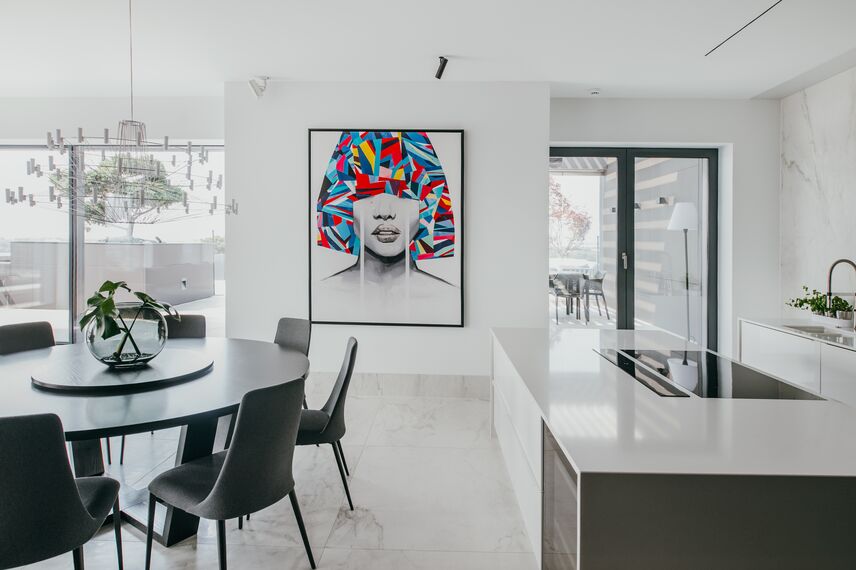 SlimLine 38 Ferestre și HiFinity Sisteme glisante - Apartment Silesia situat în Silesia, Polonia