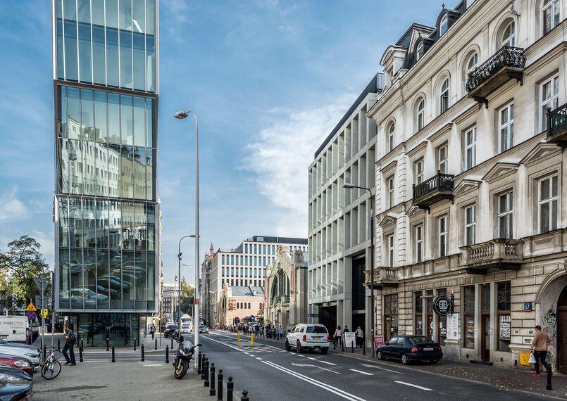 CW 50-HI Perete cortina - The Nest situat în Warsaw, Polonia