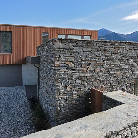 ConceptFolding 77 Sisteme glisante și ConceptSystem 77 Ferestre - Lake Wakatipu House situat în Otago, Noua Zeelanda