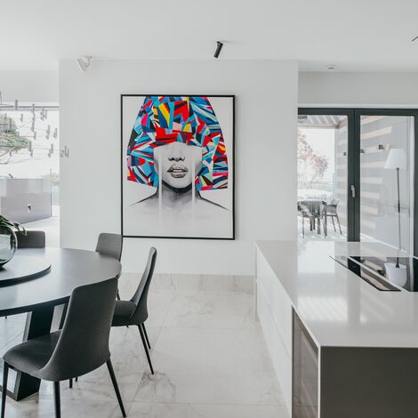 SlimLine 38 Ferestre și HiFinity Sisteme glisante - Apartment Silesia situat în Silesia, Polonia