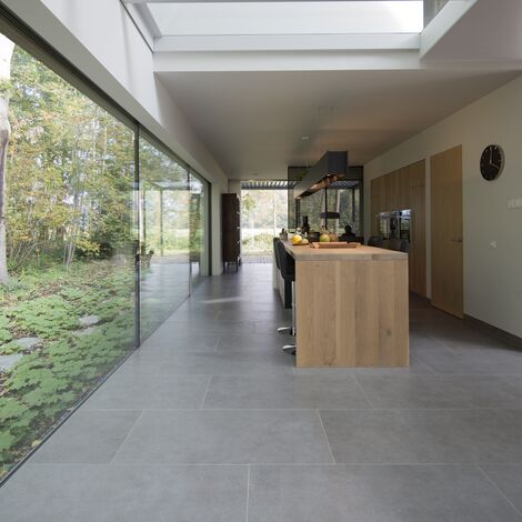 CS 86-HI (c) Sisteme anulate, ConceptWall 50 Perete cortina și HiFinity Sisteme glisante - Villa Vila cu padure din Voorschoten situat în Voorschoten, Olanda
