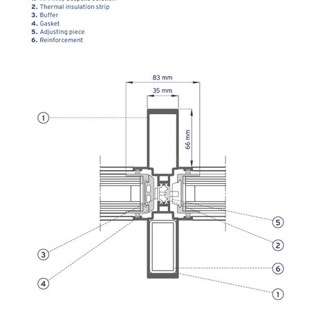 ConceptSystem 77 Usi, ConceptPatio 68 Sisteme glisante și HiFinity Sisteme glisante - Casa Las Palmeras situat înSpania
