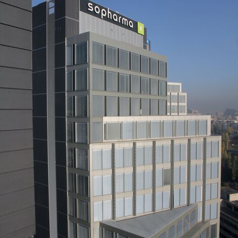 CS 86-HI (c) Sisteme anulate, CW 86 Standard Perete cortina și CW 86-EF Perete cortina - Business center Sopharma Litex Business Towers situat în Sofia, Bulgarije