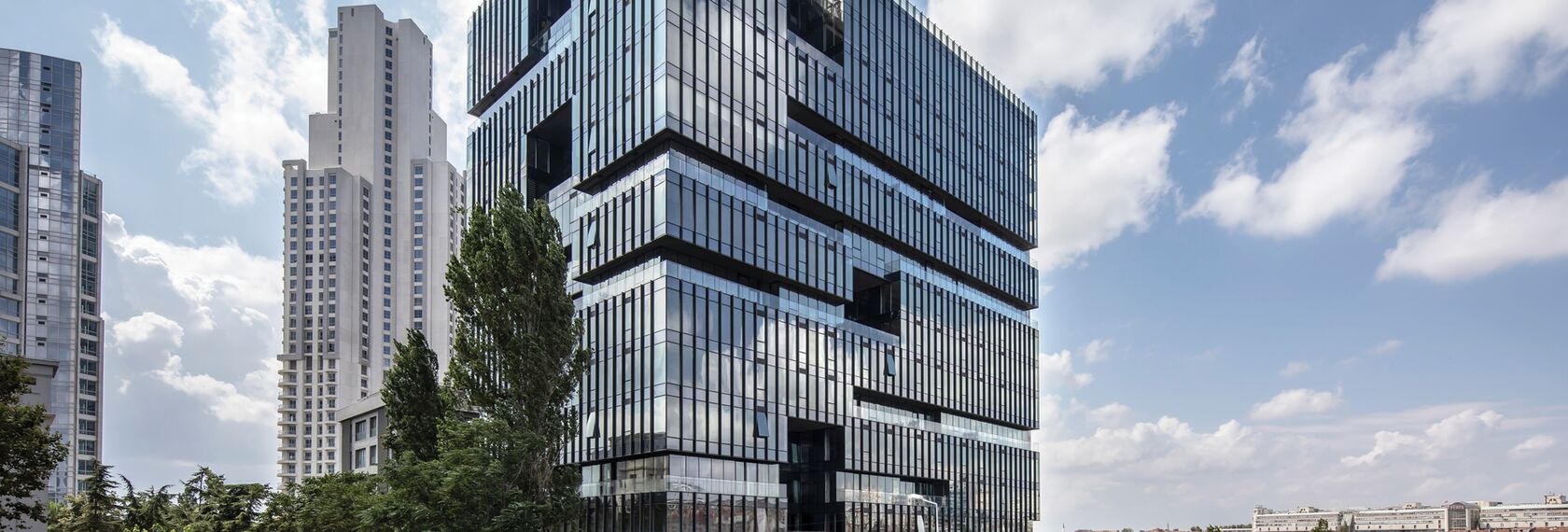 ConceptWall 60 Perete cortina, HiFinity Sisteme glisante și ConceptSystem 68 Usi - Complex de apartamente Now Bomonti situat în Istanbul, Curcan