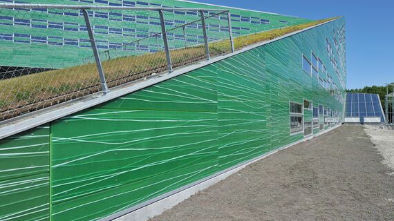 ConceptWall 50 Perete cortina, EcoSystem 50 Fereste și EcoSystem 50 Usi - College/University Centre for Life Sciences situat în Groningen, Olanda